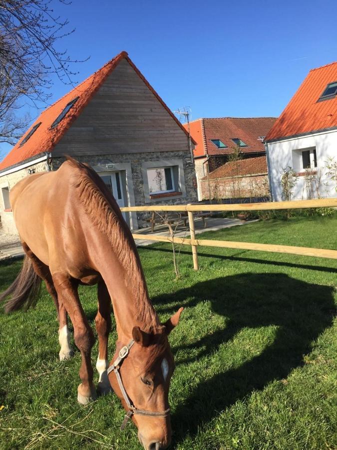 Le Clos De L'Angley Gites Et Ecurie Caffiers Exterior foto